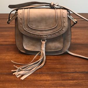 Franco Sarto adjustable strap crossbody purse.